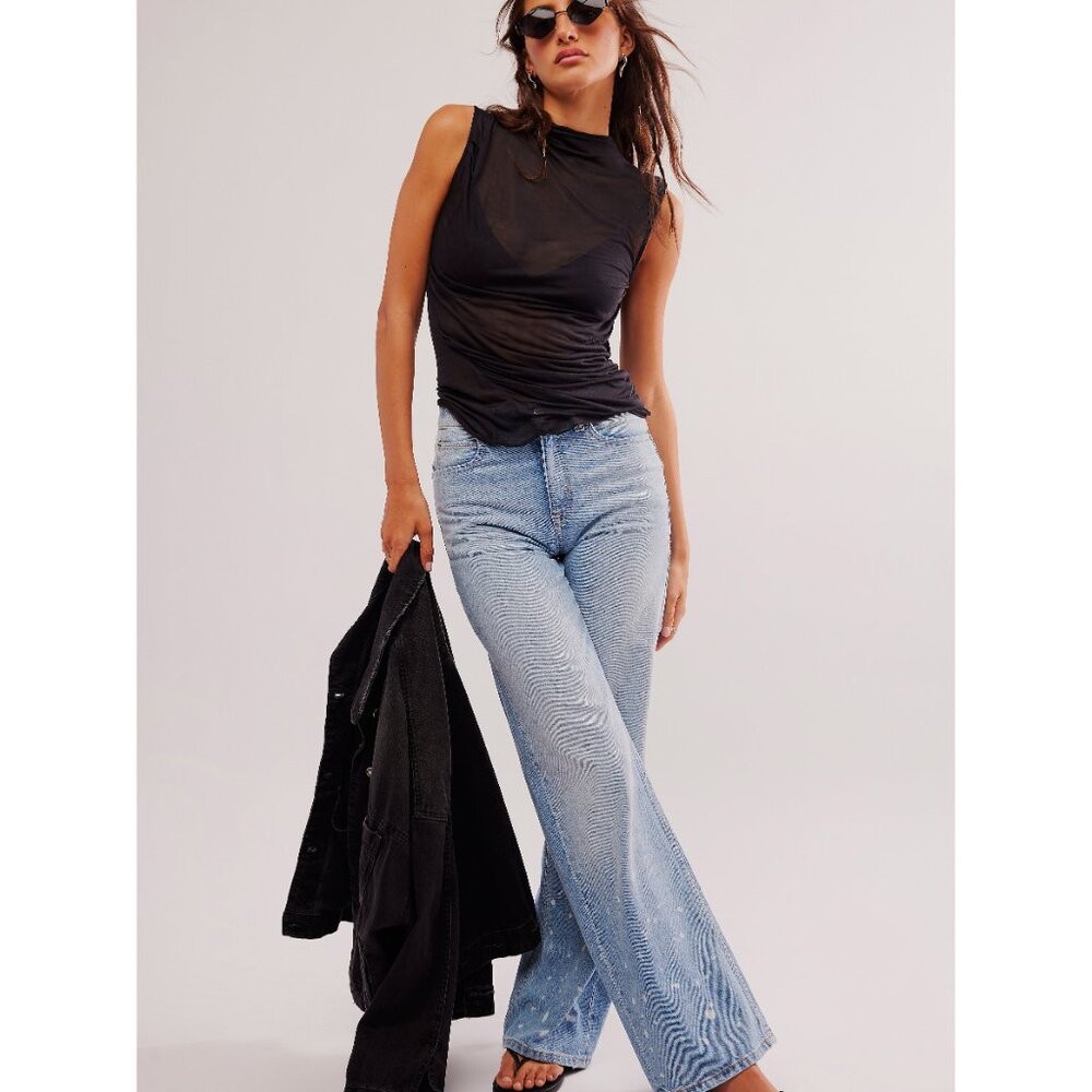 Free People • Sheer Muscle Tank • - Picture 3 of 7
